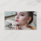 フルフォト名刺 | Model Designerスタイリスト 名刺 (正面)