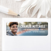 フルフォト差出人住所 ラベル (インサイチュ)