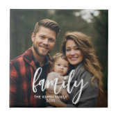 フルフォト – カスタムScript Family文字 タイル (正面)