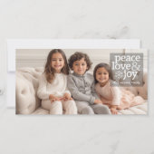 フルフォト – Peace Love and Joy – タイプオーバーレイ シーズンカード (正面)