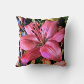 フルフラワーローズピンク クッション (裏面)