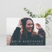 フルブリードはっきりした文字グラーカスタムドテンプレート写真 案内状 (スタンド正面)