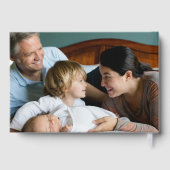 フルブリードフォトベビーバプティスブリスsipと参照 ゲストブック (裏面)