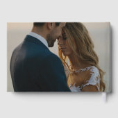 フルブリード写真結婚または特別な機会 ゲストブック (裏面)