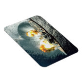 フルブロードサイドフレキシブル磁石の発射 マグネット (右側)