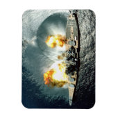 フルブロードサイドフレキシブル磁石の発射 マグネット (縦)