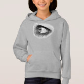 フルマスカラの美しい女性の目 (正面)