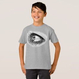 フルマスカラの美しい女性の目 Tシャツ