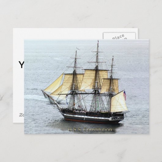 フルマスクでのUSSの構成 ポストカード (正面/裏面)