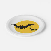 フルムーンこうもり ペーパープレート (アングル)