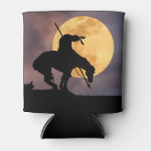 フルムーンでトレイルのシルエットの終点 缶クーラー (正面)