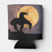 フルムーンでトレイルのシルエットの終点 缶クーラー (裏面)