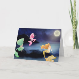 フルムーンアットザマーメイドラグーン誕生日 カード