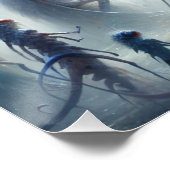 フルムーンアートの魔法のファンタジーの寄生虫のパーティー ポスター (コーナー)