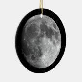 フルムーンイメージBnWオーナメント セラミックオーナメント (右)