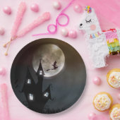 フルムーンウィッチハロウィーン ペーパープレート (パーティー)