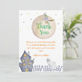 フルムーンウィッチ不気味ハウスベビーシャワー サンキューカード (スタンド正面)