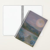 フルムーンウォーターレイナーリルケ引用文 ノートブック (内側)