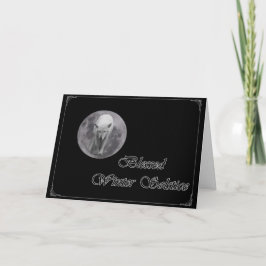 フルムーンウルフユール（キリスト降誕祭）カード シーズンカード