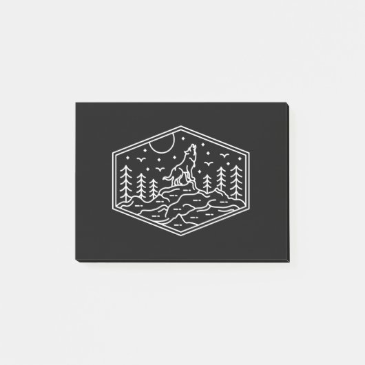 フルムーンウルフ3 ポストイット (正面)