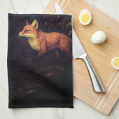 フルムーンカクレクローセレナーデ キッチンタオル (四つ折り)