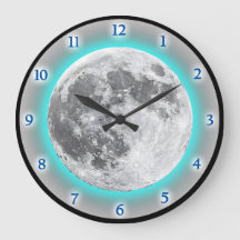 フルムーングローエフェクトブルーティール（緑がかった色）デザイン