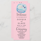 フルムーンシテラルスターズピンク結婚式 プログラム (正面/裏面)