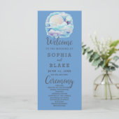 フルムーンシテラルスターズブルー結婚式 プログラム (スタンド正面)