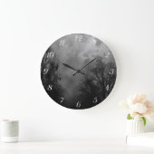 フルムーンスカイレイヴンズとナンバーズウォールクロック ラージ壁時計 (ホーム)