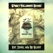 フルムーンスパイダーこうもり不気味怖いハッピーハローウィン ウィンドウサイン (シート3)