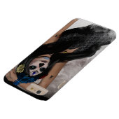 フルムーンズシュガースカルダークマスク&ブルーアイズ Case-Mate iPhoneケース (底面)