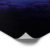 フルムーンセレニティポスター自然インスパイア-ウォールアート ポスター (角)