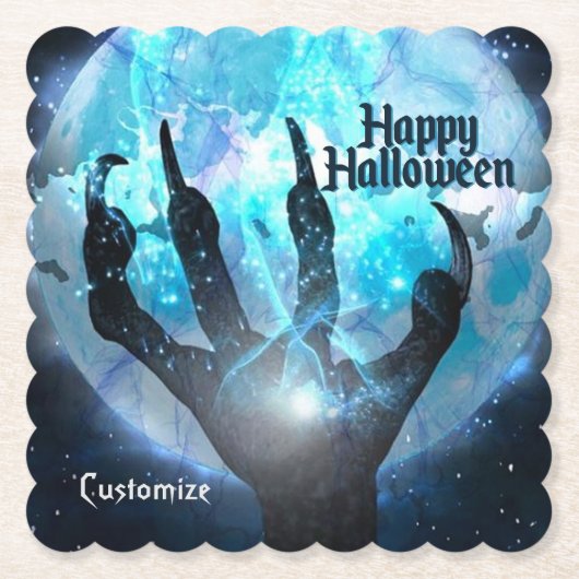 フルムーントランスフォーメーションハロウィーン ペーパーコースター (正面)