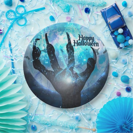 フルムーントランスフォーメーションハローウィンパーティ ペーパープレート (パーティー)