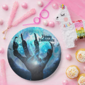 フルムーントランスフォーメーションハローウィンパーティ ペーパープレート (パーティー)