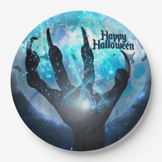 フルムーントランスフォーメーションハローウィンパーティ ペーパープレート (正面)