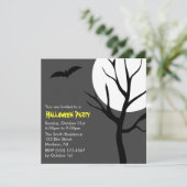 フルムーンナイト不気味ハローウィンパーティ招待状 招待状 (スタンド正面)
