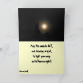 フルムーンハロウィンナイトカード カード (内部)