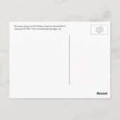 フルムーンハーフドーム葉書 ポストカード (裏面)