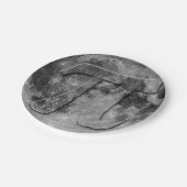 フルムーンパイデイおもしろい ペーパープレート (アングル)