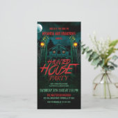 フルムーンパンプキンスハウス幽霊のよく出るハロウィーン招待状 セーブザデート (スタンド正面)