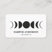 フルムーンフェイズモダンヨガインストラクター 名刺 (正面)