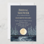 フルムーンフォレストアンドレイクブライダルシャワー 招待状 (正面)