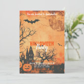 フルムーンブラックバードハローウィンパーティ 招待状 (スタンド正面)