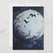 フルムーンブラックバードハローウィンパーティ 招待状 (裏面)