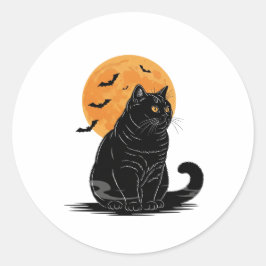 フルムーンブリット – ブリティッシュショートエアハロウィーン ラウンドシール