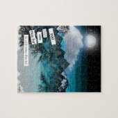 フルムーンブルーマウンテンパズルバイサラモトラネス ジグソーパズル (横)