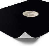 フルムーンプリント ポスター (角)