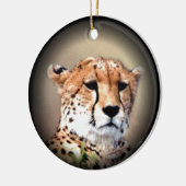 フルムーンポートレート:自然の恵み セラミックオーナメント (左)