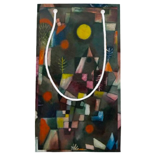 フルムーンポールクレー表現主義 スモールペーパーバッグ (正面)